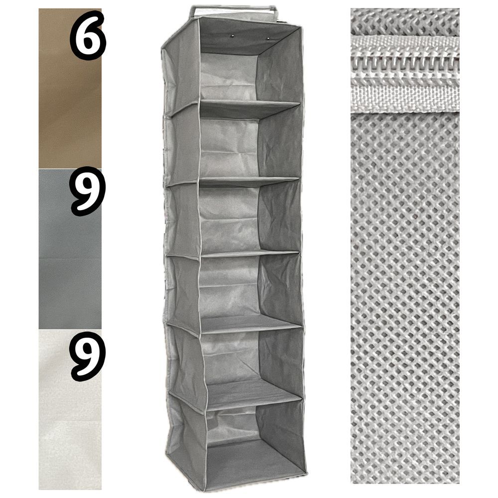 Sta 60893 Organizer Appendibile 6 Ripiani Easy 30*30*120Cm 3 Ass.