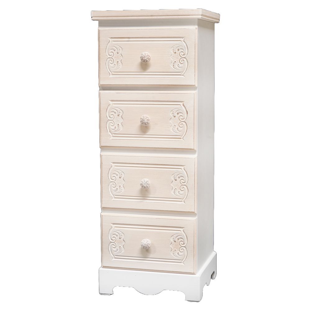 TIA 61912 Mobiletto 4 Cassetti Coventry 31*26*80Cm