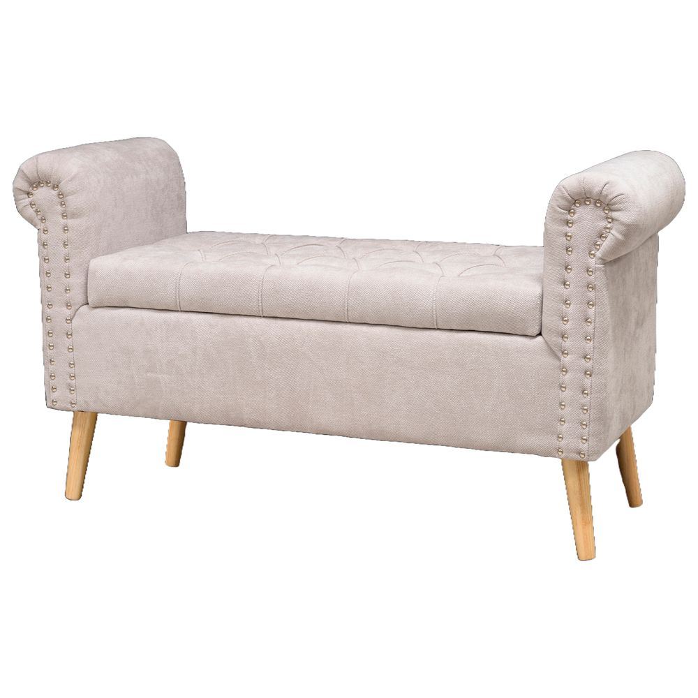 TIA 62218 Panca Impero Vogue Crema 112*40*62Cm