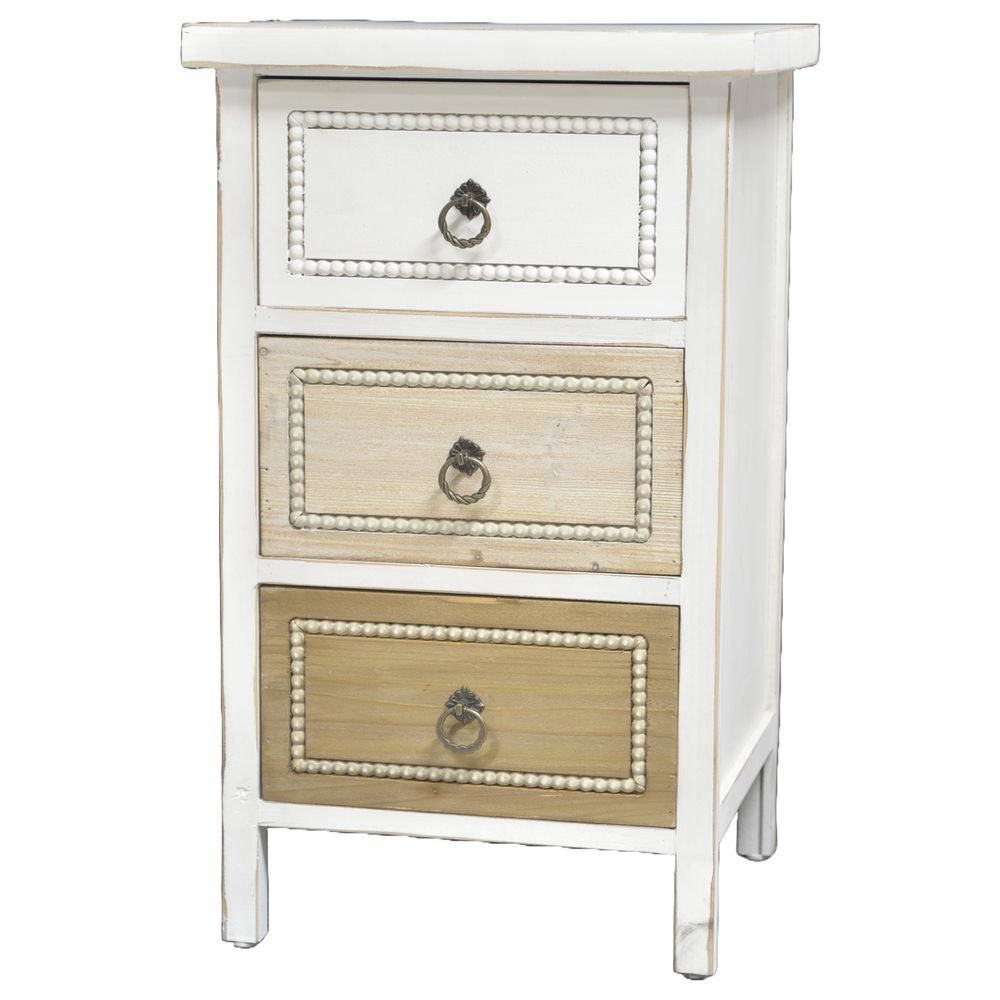 WOT 61984 Colonnina 3 Cassetti Cottage 40*35*66Cm