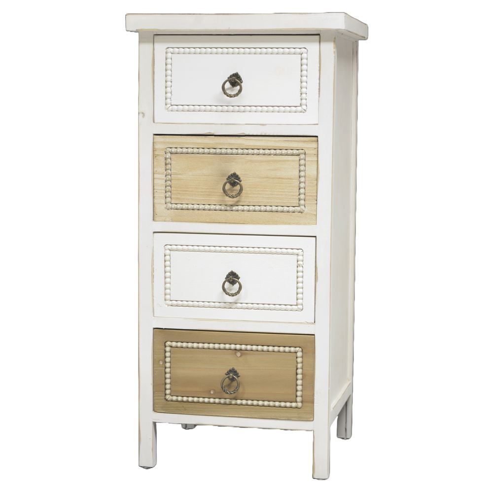 WOT 61985 Colonnina 4 Cassetti Cottage 40*35*84Cm