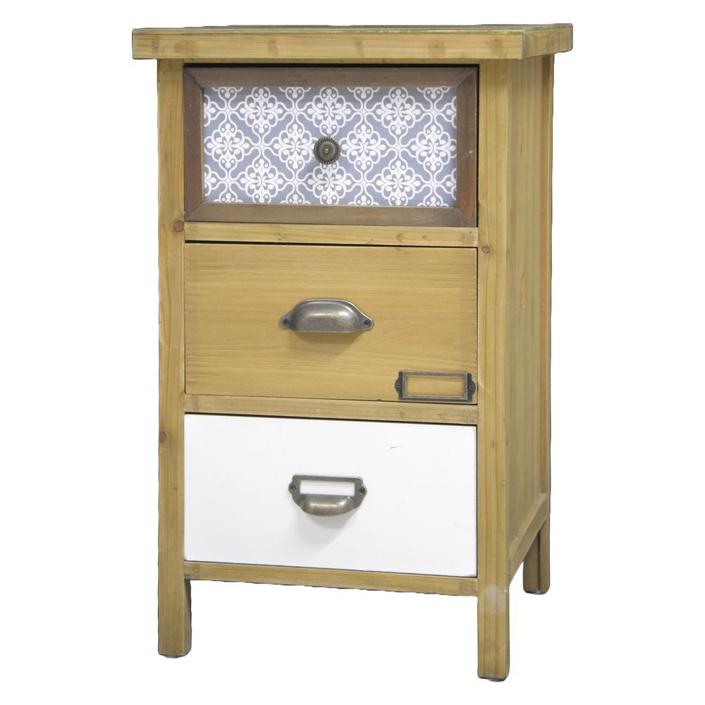 WOT 61992 Colonnina 3 Cassetti Chester 40*35*66Cm