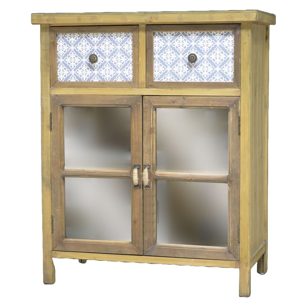 WOT 61998 Credenza 2 Cassetti Chester 66*35*80Cm