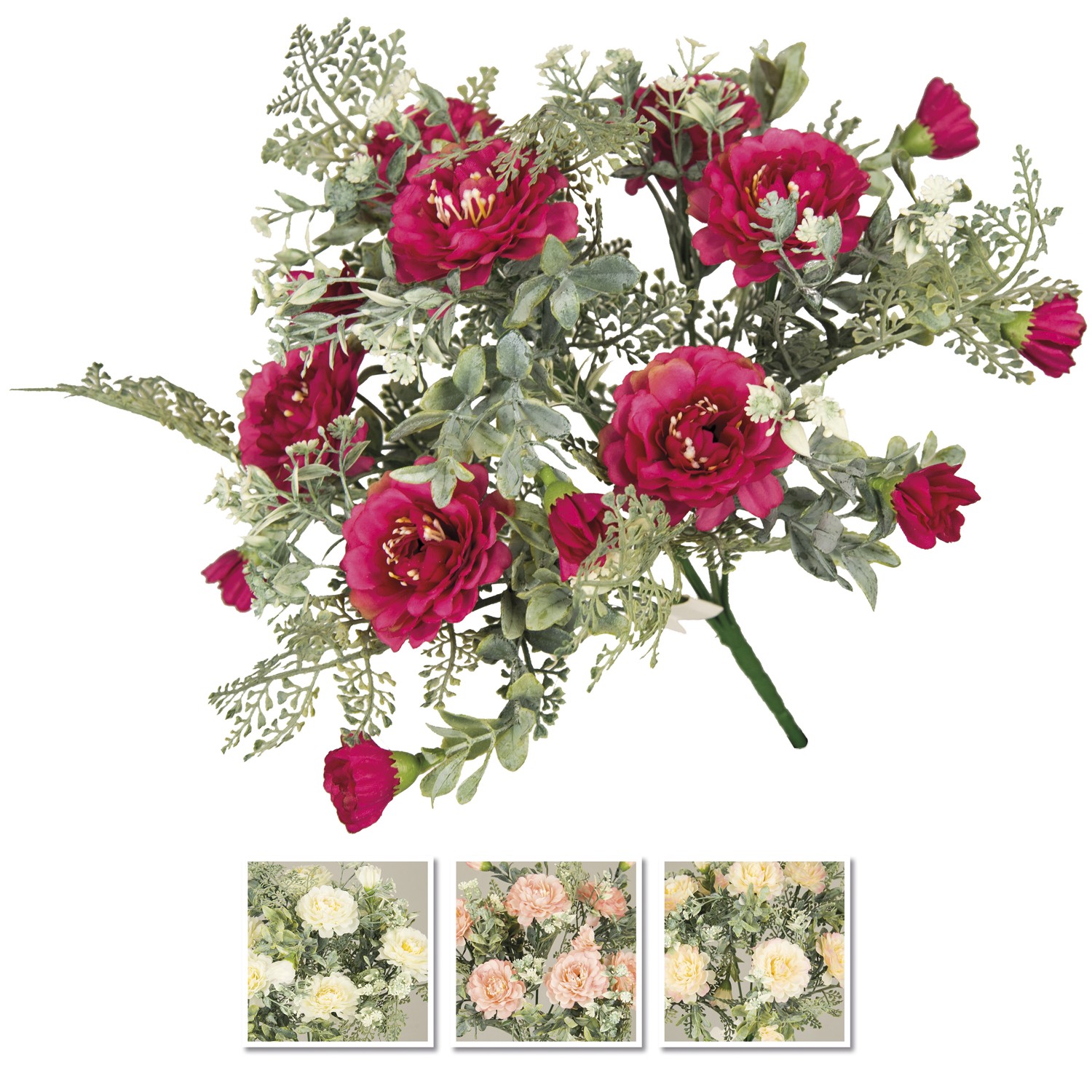 Xia 55211 Bush Mini Ranuncoli 31Cm