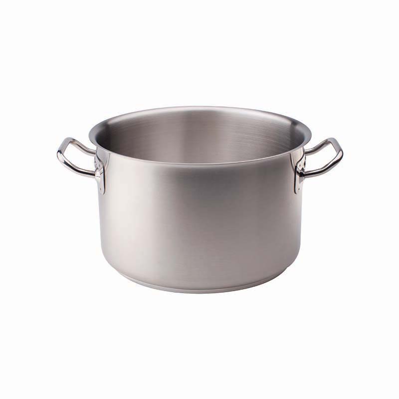 Cass. alta 2/m inox 18/10 cm. 32