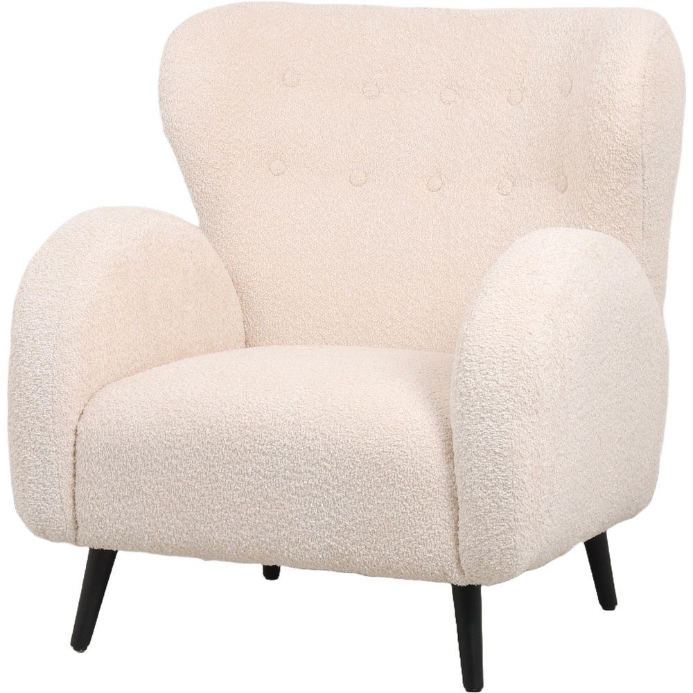 Lay 59912 Poltrona Boucle' Crema 83*87*89Cm