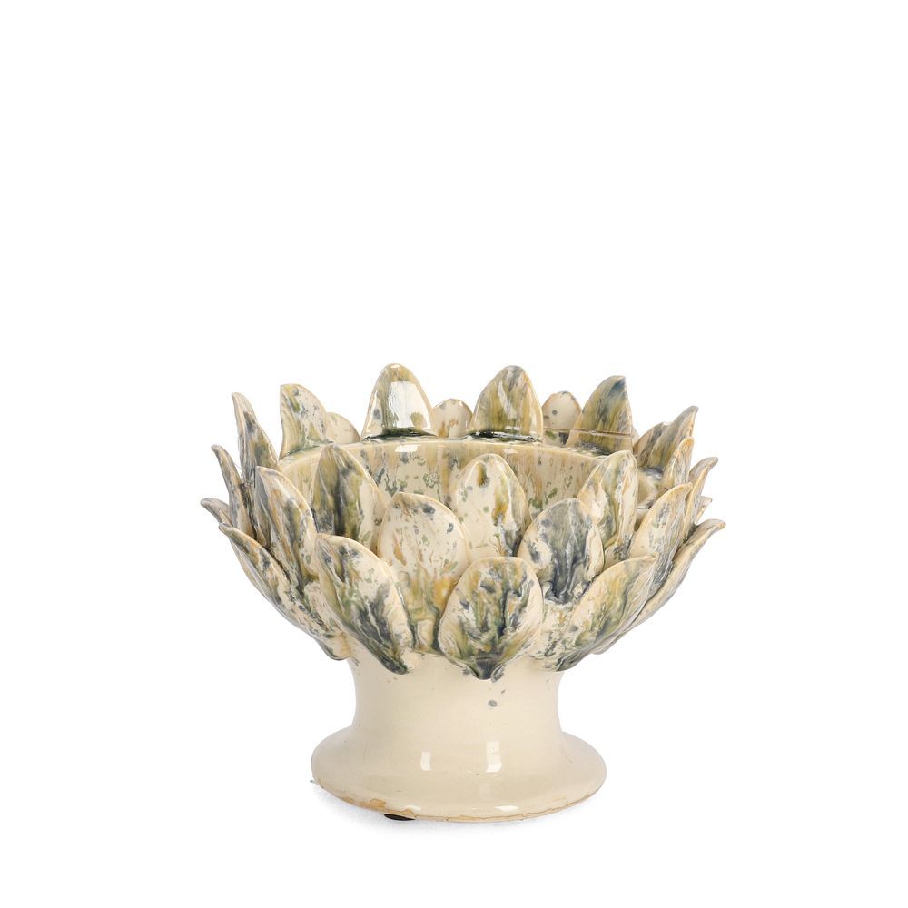 Alzata Decorativa Esma Mel Verde Blu D20