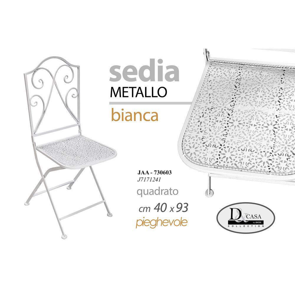 Jaa/Sedia Bianca 40*93Cm J7171241-W