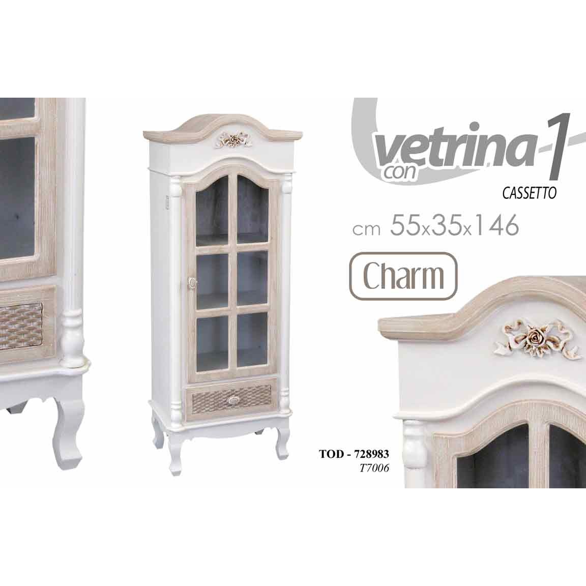 Tod/Vetrina Charm 55*35*146Cm T7006
