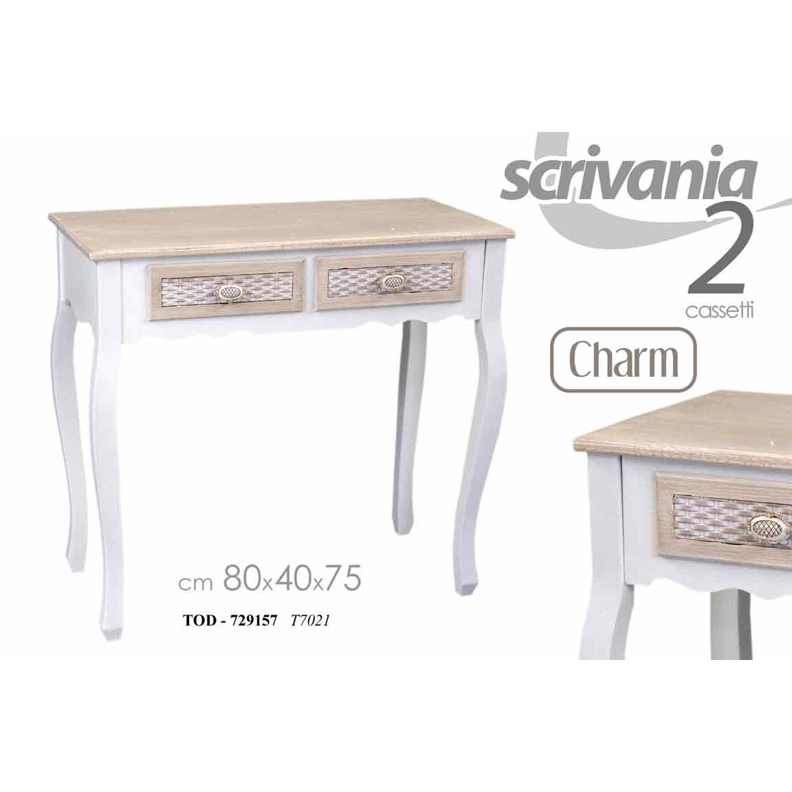 Tod/Scrivania Charm 80*40*75Cm T7021