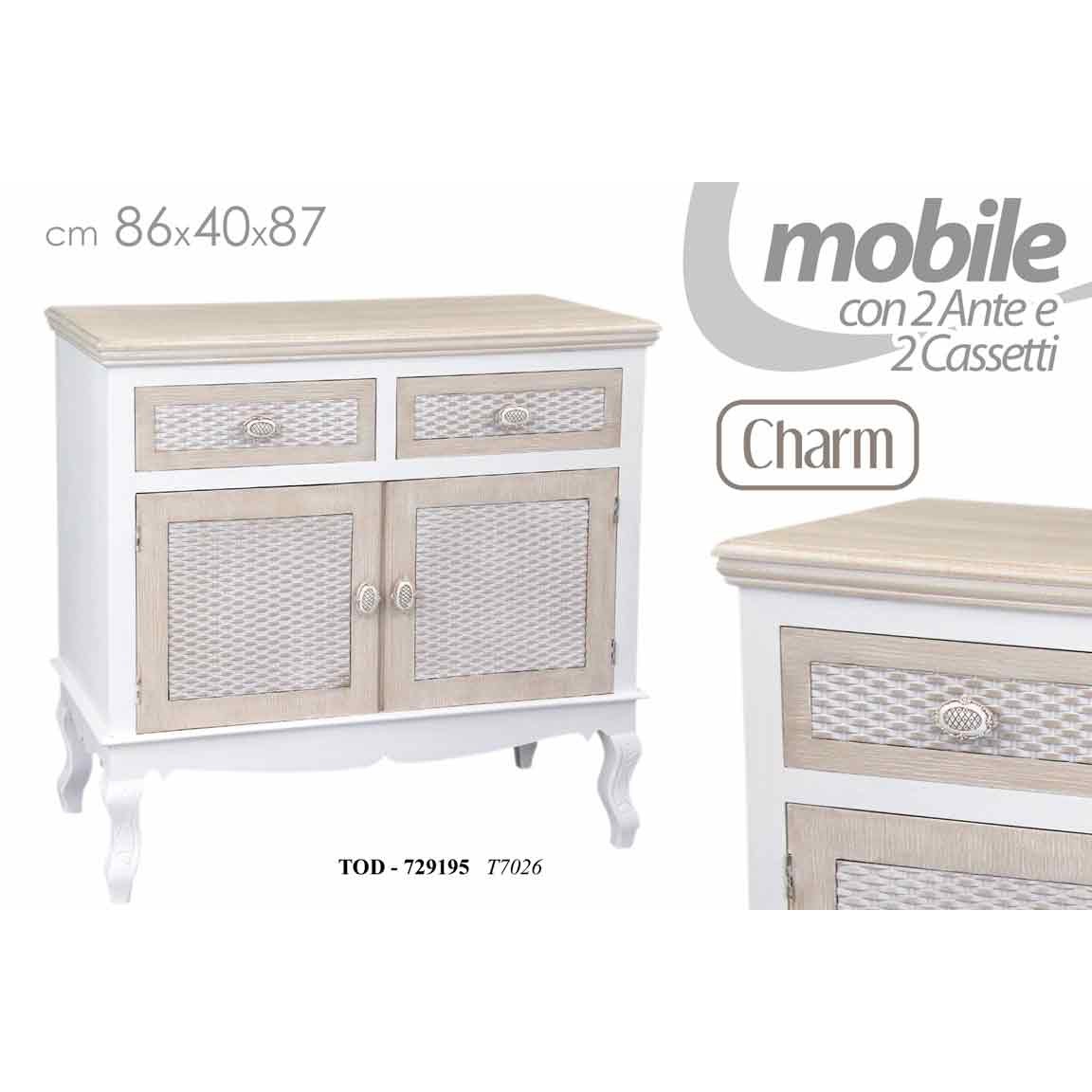 Tod/Mobiletto Charm 86*40*87Cm T7026