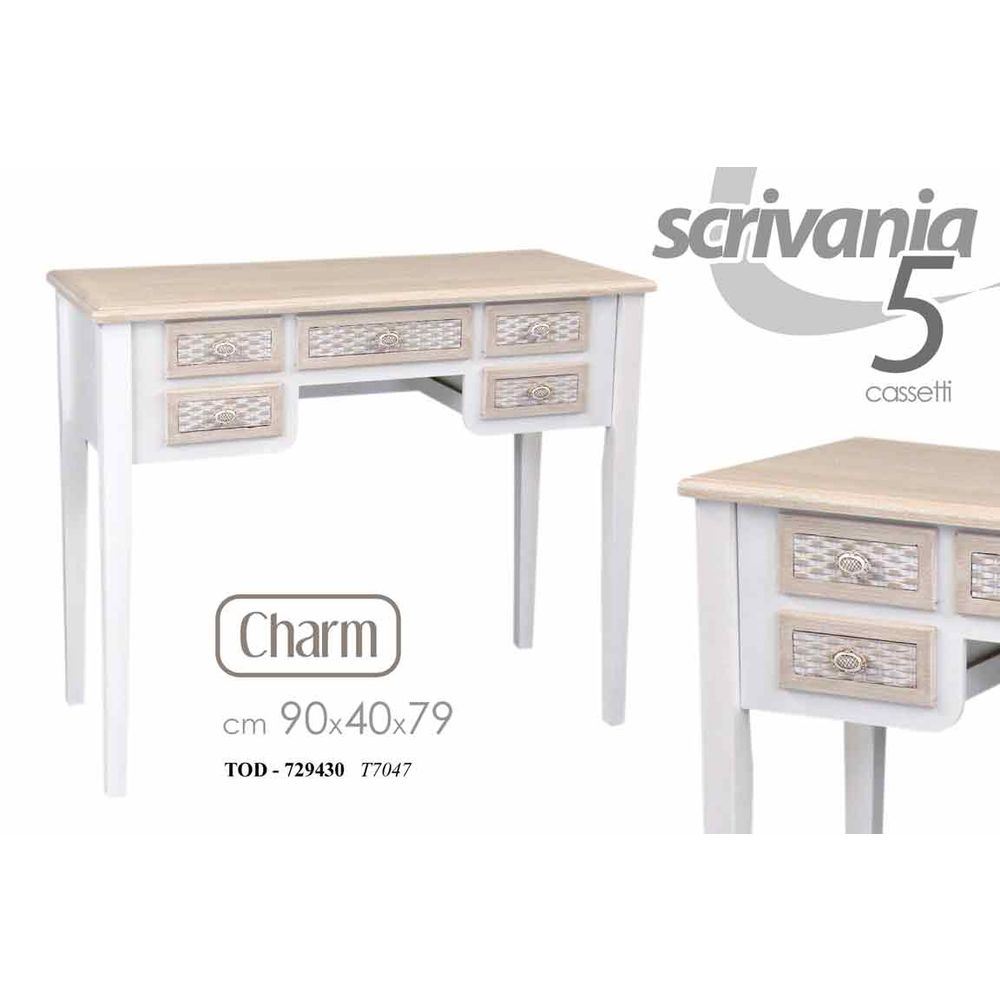 Tod/Scrivania 5Cas Charm 90*40*79 T7047
