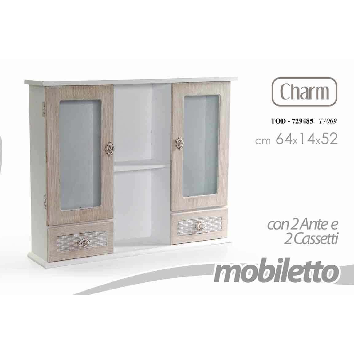 Tod/Vetrina Pensile Charm 64*14*52Ct7069