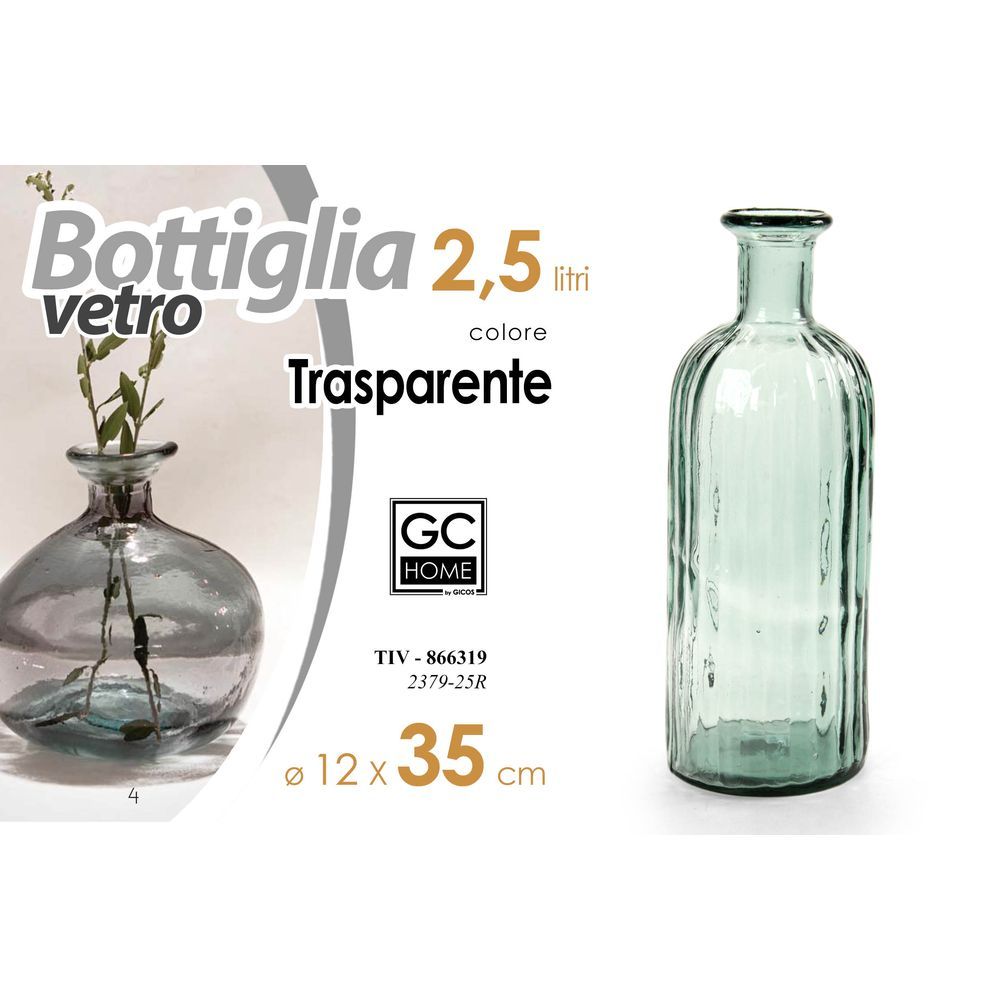 Tiv/Bottiglia Vetro Tra.2,5L 2379/25R
