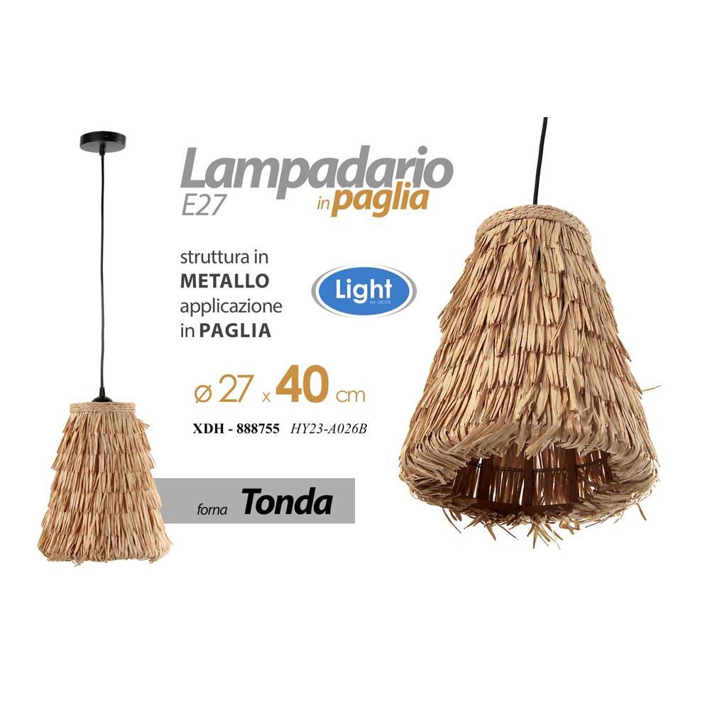 Xdh/Lampadario E27Max40W 27*40 Hy23A026B