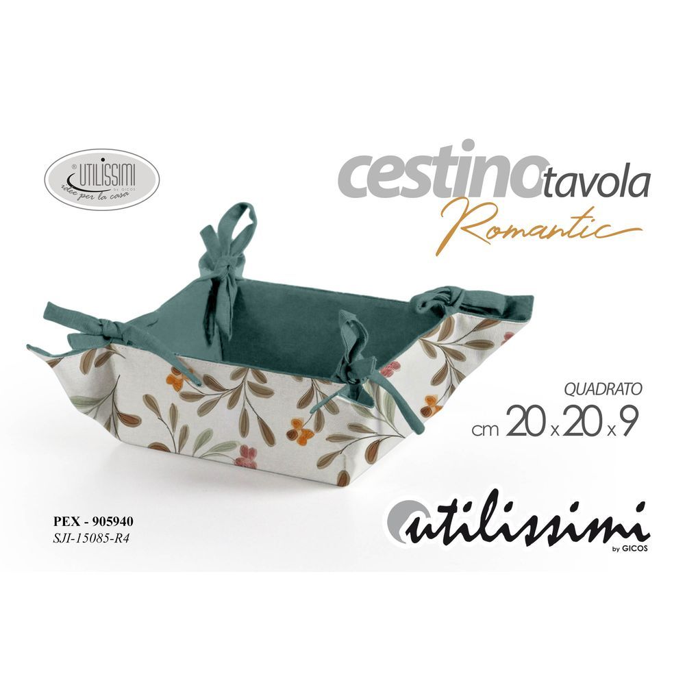 Pex/Cestino Quadrato Romantic 20*9 Sji-15085-R4