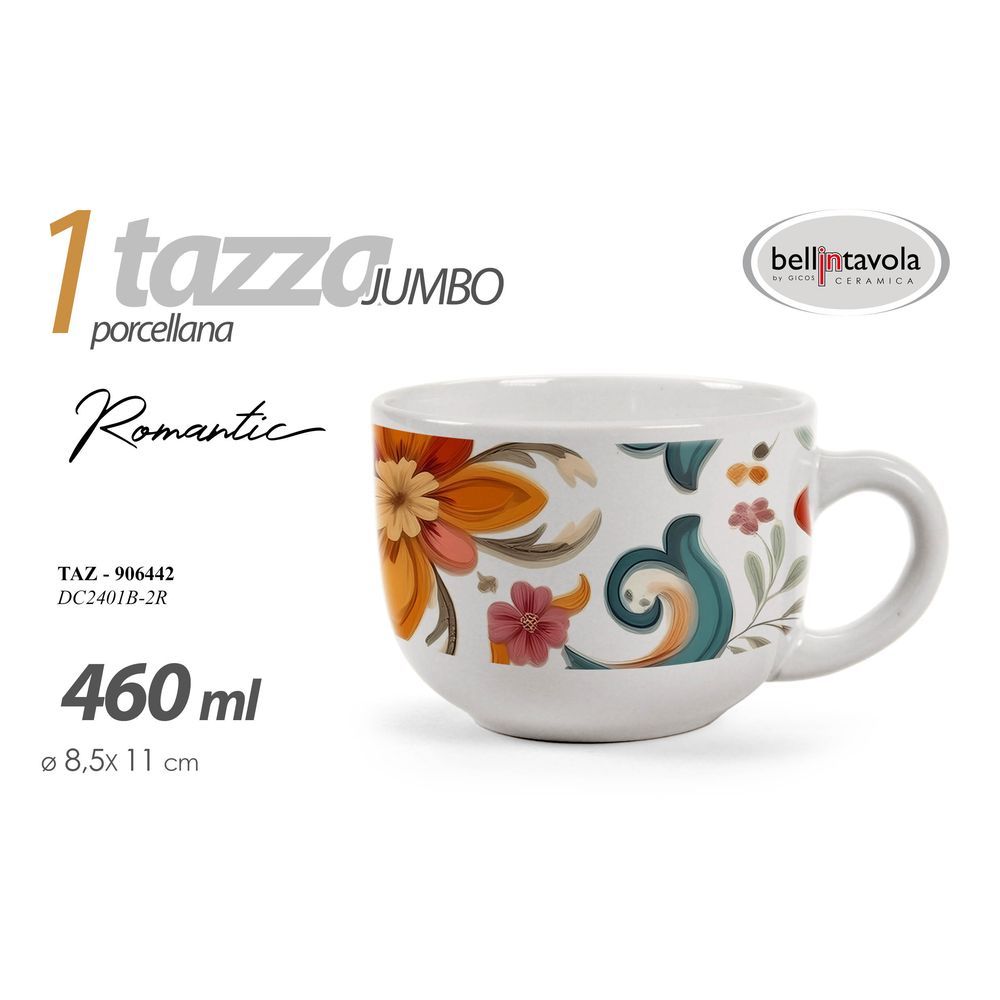 Taz/Jumbo 460Ml Romantic 11*8,5 Dc2401B-2R