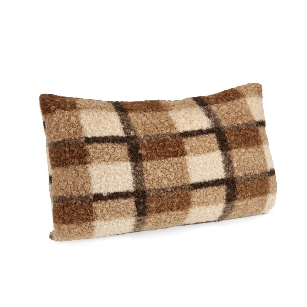 Cuscino Laurence Quadri Marrone 40X60