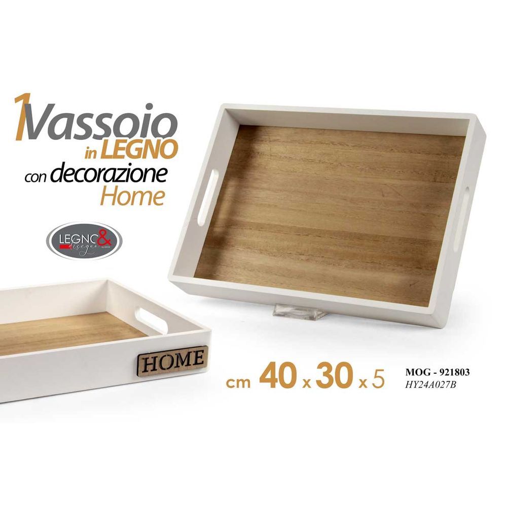 Mog/Vassoio Ret Home Bia 40*30 Hy24A027B